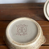 Stoneware sugar bowl