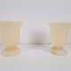 Neoclassical Goblet-Shaped Alabaster Table Lamps Spain, 1980s, Set of 2