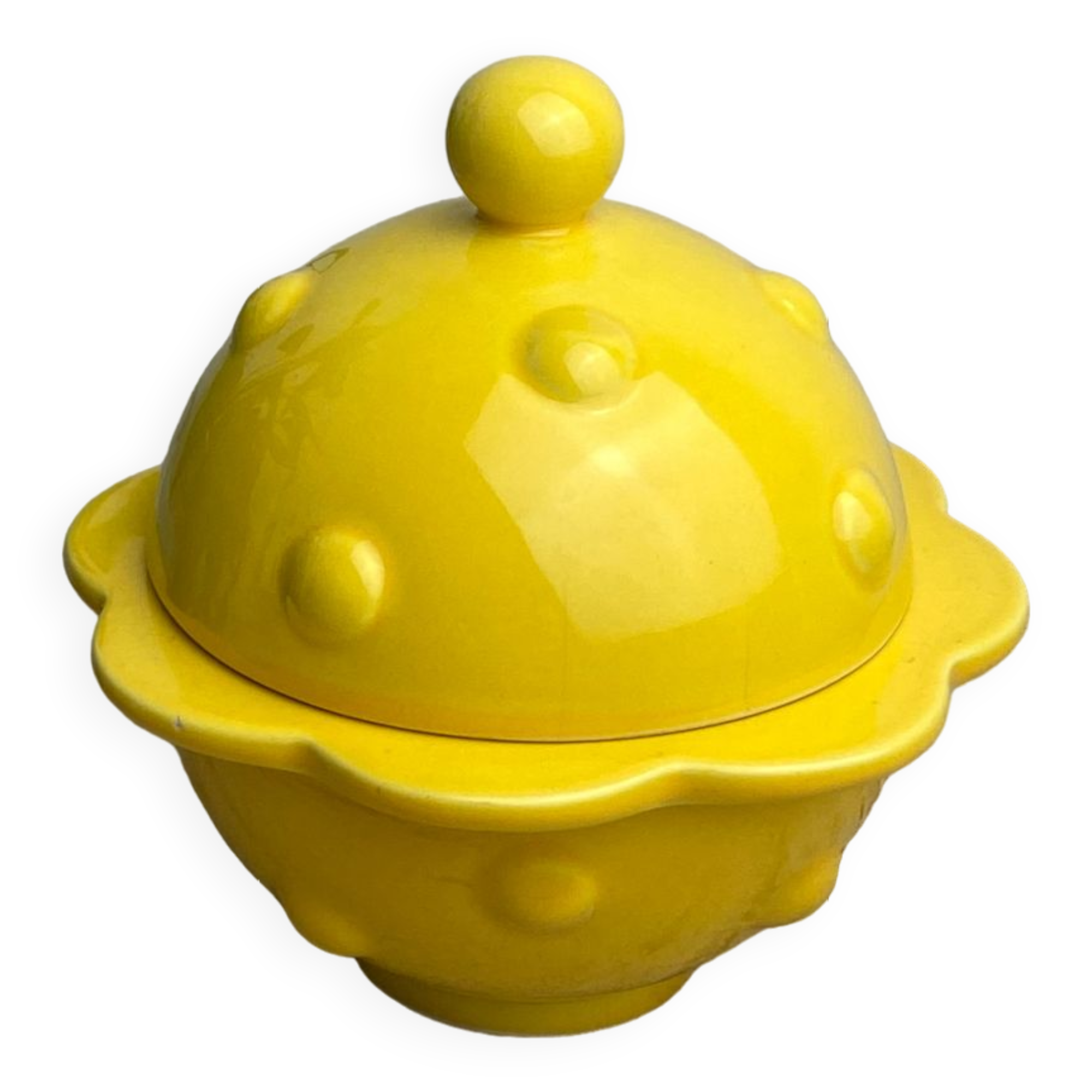 Vintage ceramic candy box