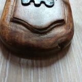 Vintage wall coat rack