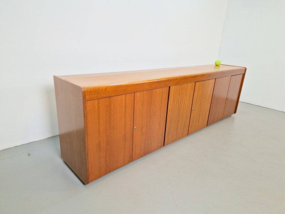 Enfilade en teck danois vintage, années 1960