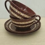 Digoin cups and saucers