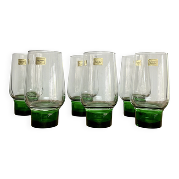 6 Luminarc Vintage glasses