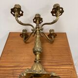 Five-branched chandelier
