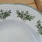 9 assiettes creuses Terre de fer Badonviller