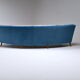 Curved Italian sofa 1950