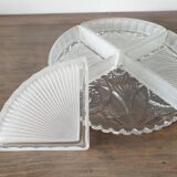 Dish with old hors d'oeuvres