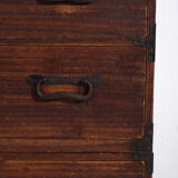 Old chest of drawers with small door – Meiji / Taishō period (c.1868-1926) #33