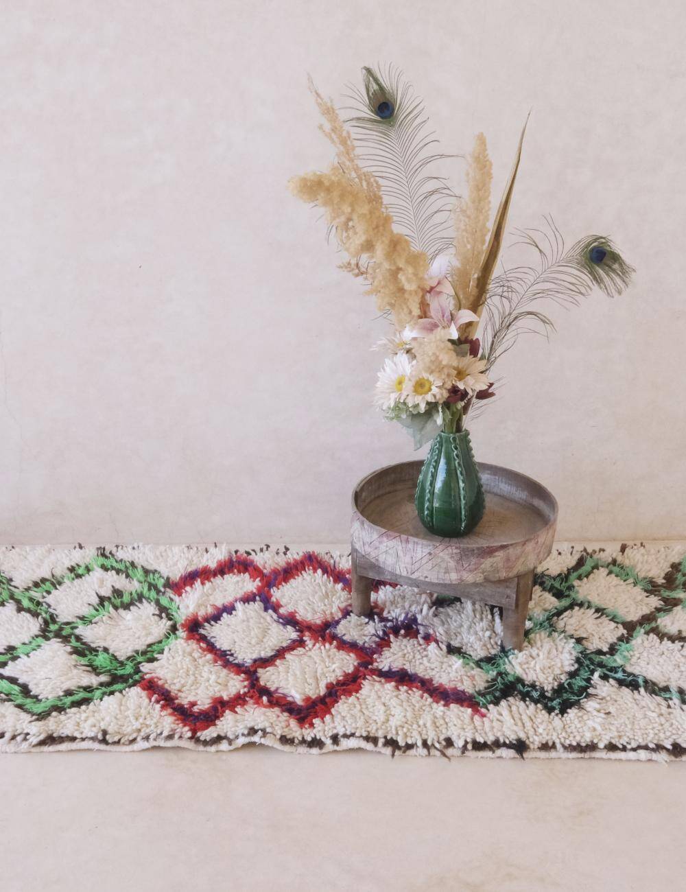 Vintage Moroccan Azilal Rug - 190 x 80 cm