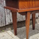 Table de chevet bois vernis années 60