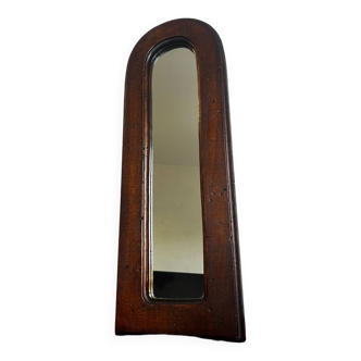 1950s wooden mirror