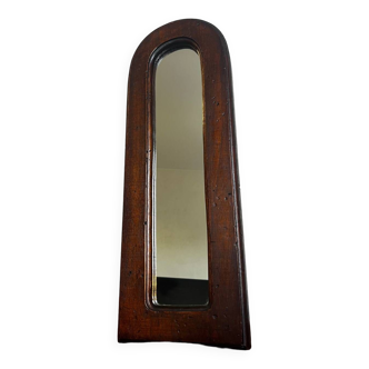 Miroir en bois années 50