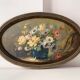 Still life with flowers, oil on panel circa 1930