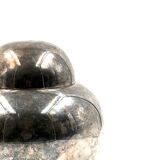 Mid-century Modern silver-plated ice bucket, Teghini Firenze Italy 1970s