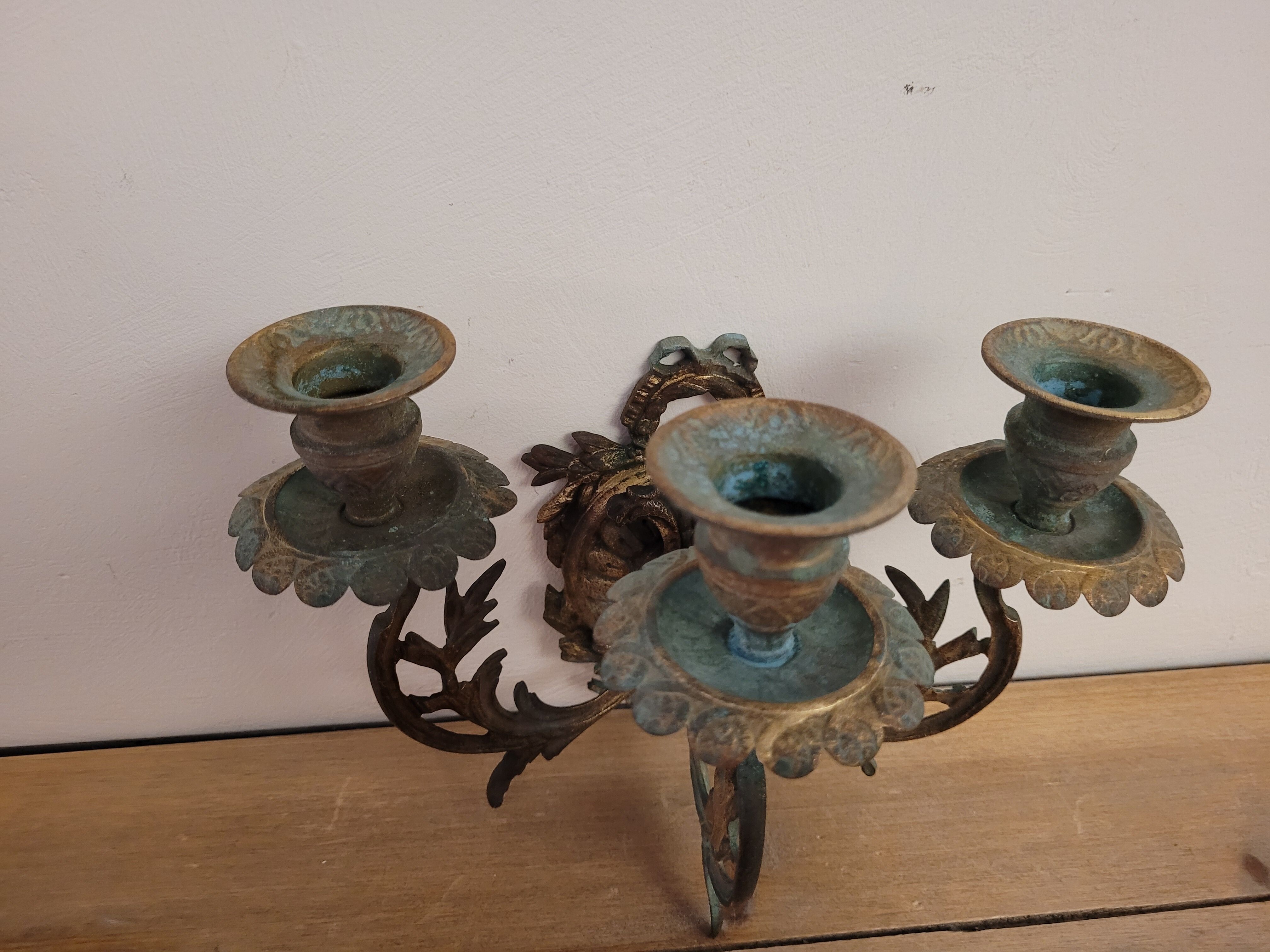 Napoleon III wall candle holder