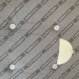 Roche Bobois leather two-seater sofa