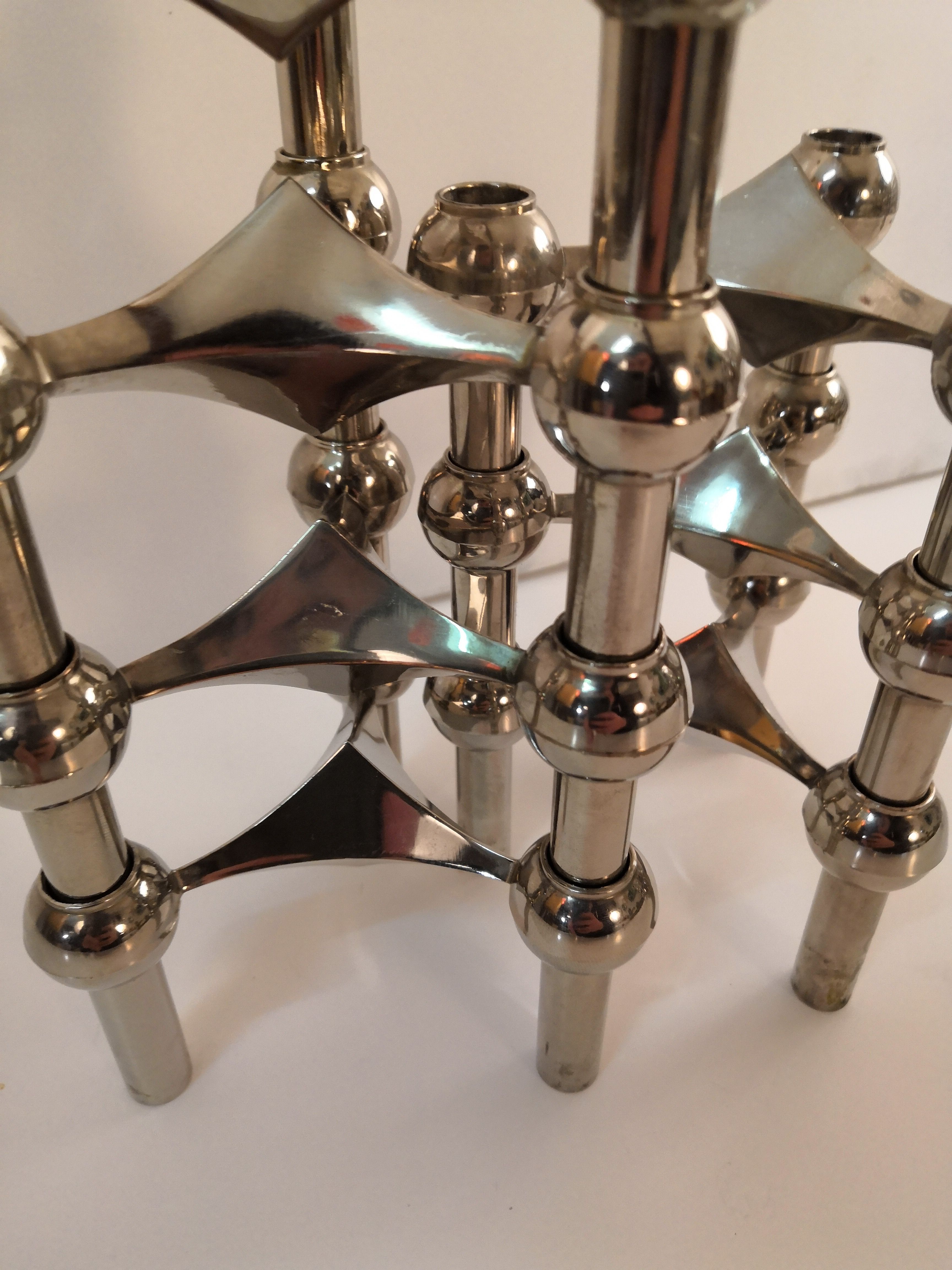 7 Nagel modular candlesticks