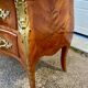 Commode Louis XV marqueterie bois de rose à 3 tiroirs