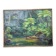 Oil painting "jungle" forest landscape