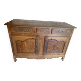 Louis XV walnut sideboard, 19th century