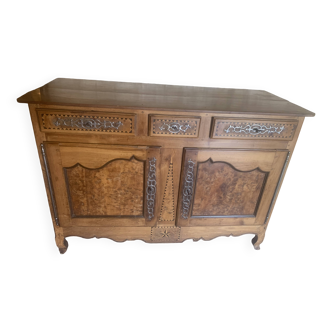 Louis XV walnut sideboard, 19th century