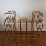 Art deco magazine rack/vinyl rack