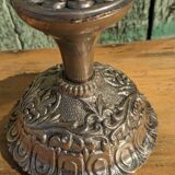 Pair of silver candle holders