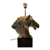 Horse lamp in the style of Maison Charles 1980