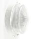 Industrial ceiling lamp, plastic metal, Poland, 1970s