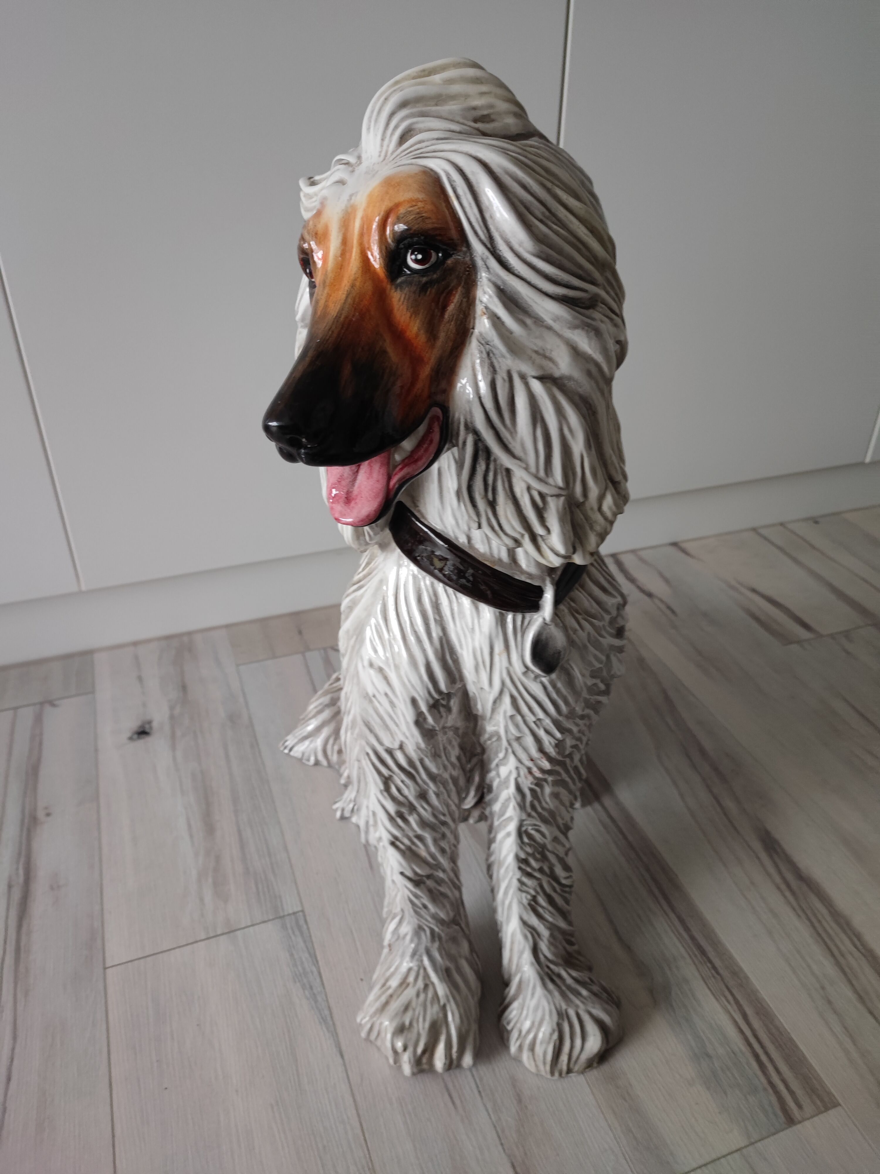 Céramique chien lévrier