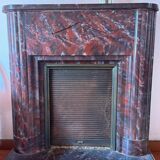 Antique marble fireplace