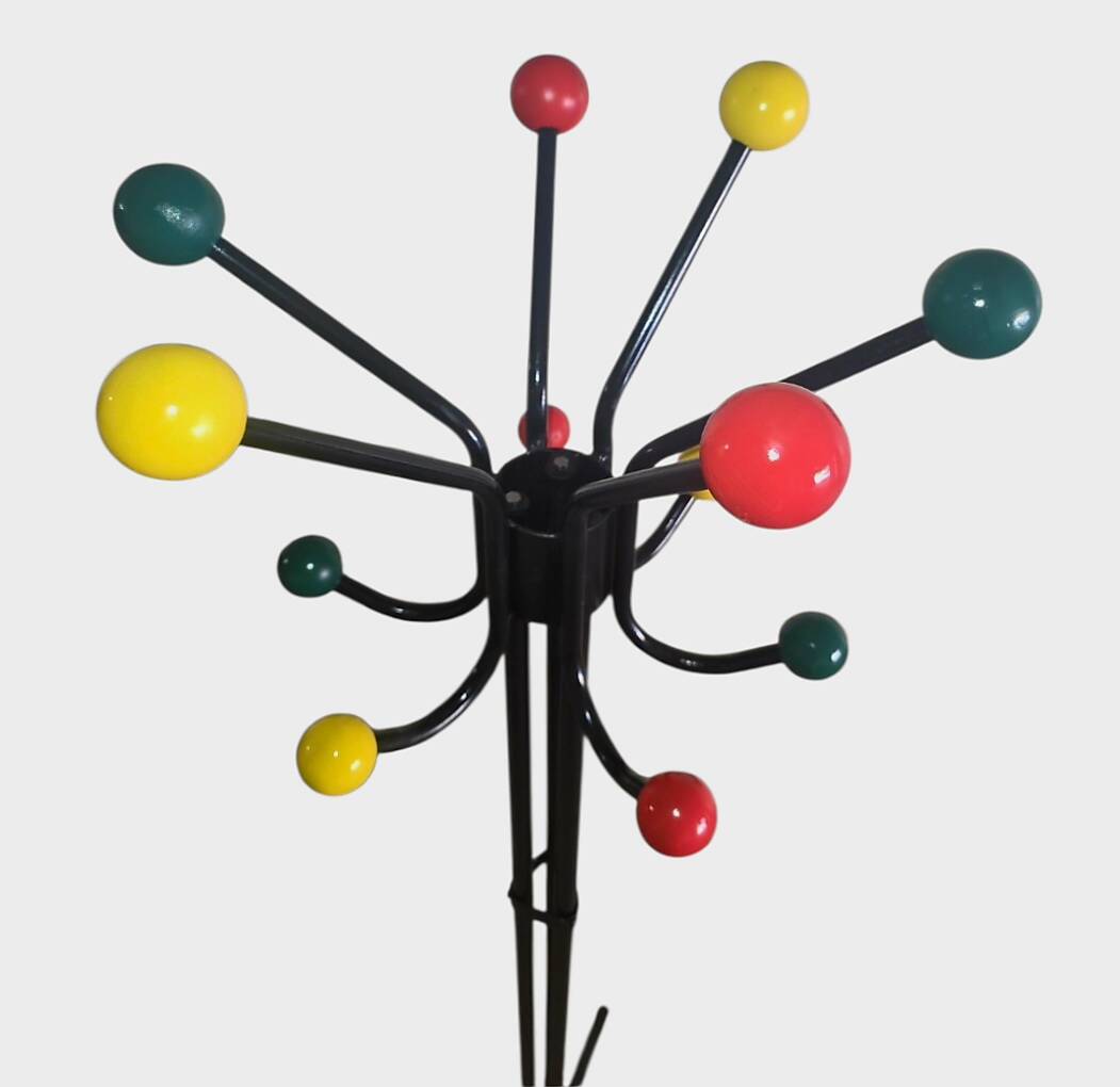 Vintage coat rack "Astrolabe" by Roger Féraud – 1950s