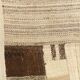 5x8 Cream & Beige Mid Century Modern Kilim Rug, 167x234Cm