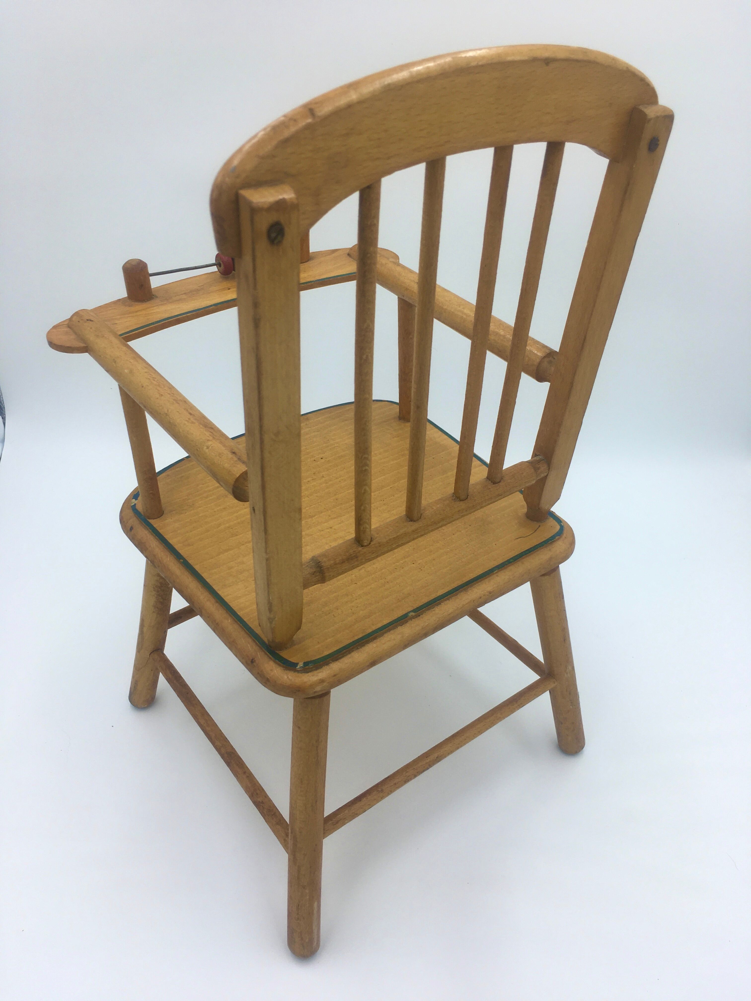 Wooden doll chair
