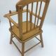 Wooden doll chair