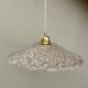 Vintage glass pendant light - tableware collection -