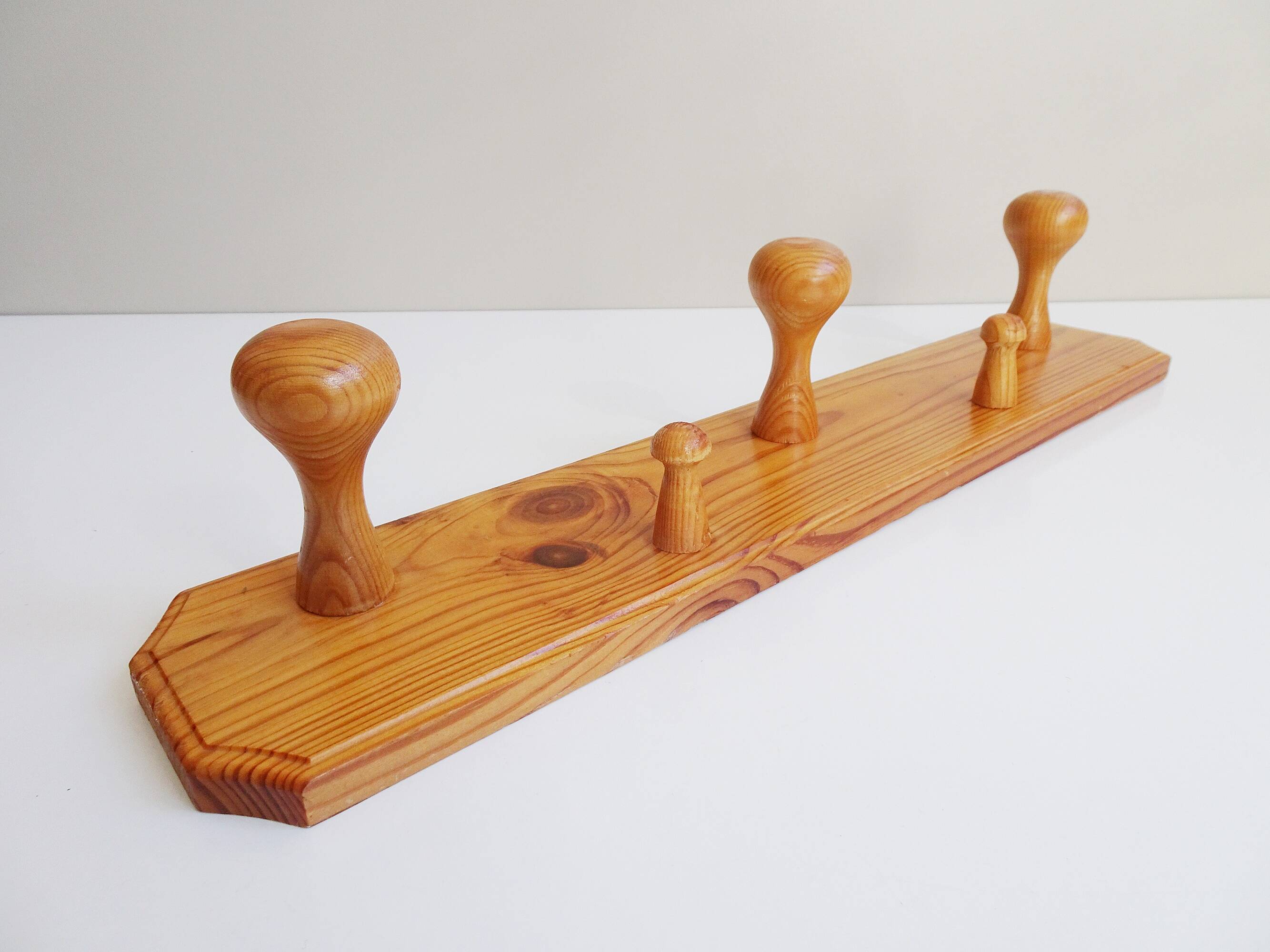 Coat rack pine wood