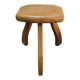Tabouret tripode porte plante vintage décoration scandinave artisanal slow