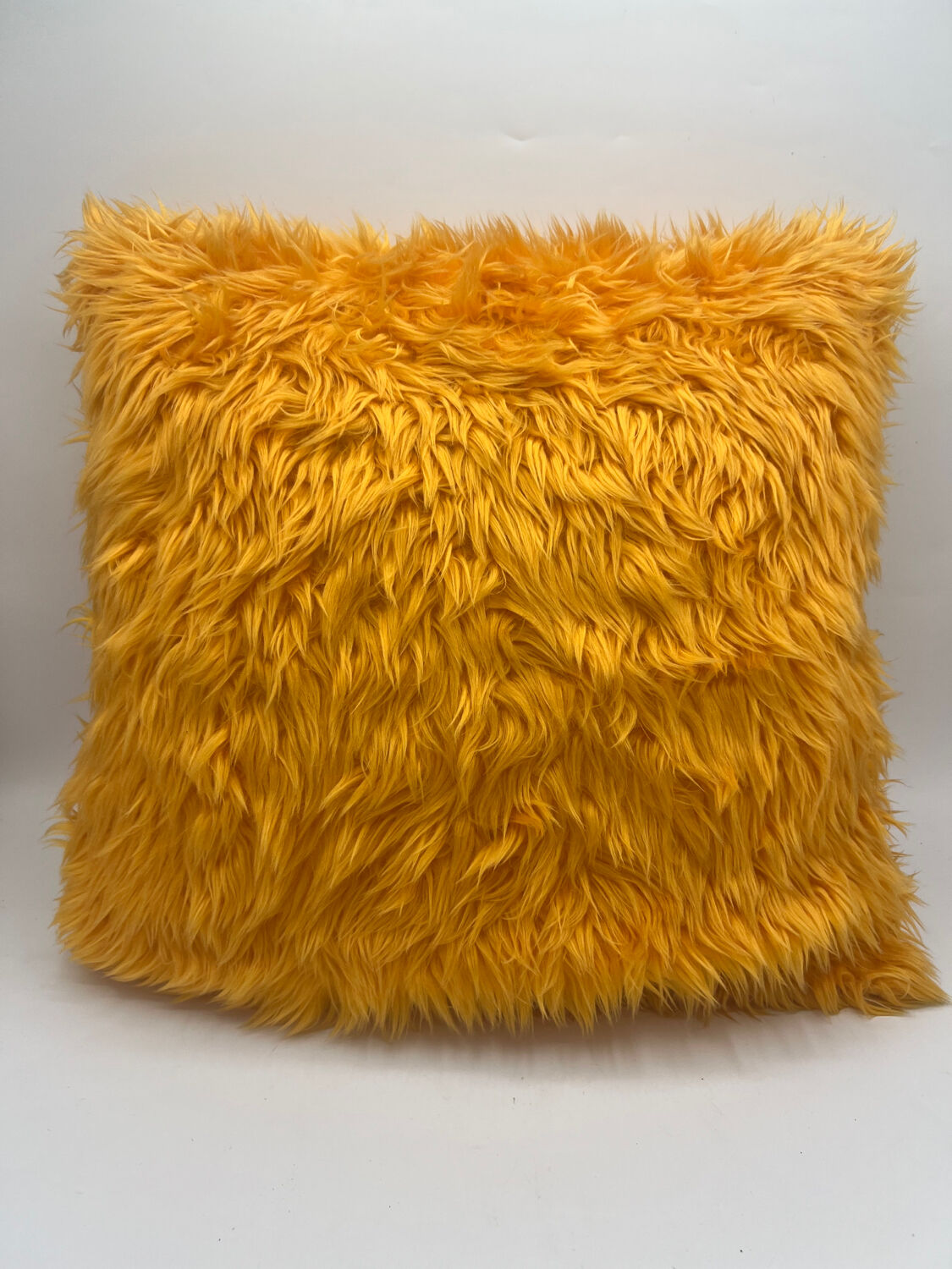 Vintage fur cushion