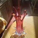 Coupe et vase en Murano