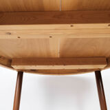 Dining table in teak with extensions, of Danish design from the 1960s.