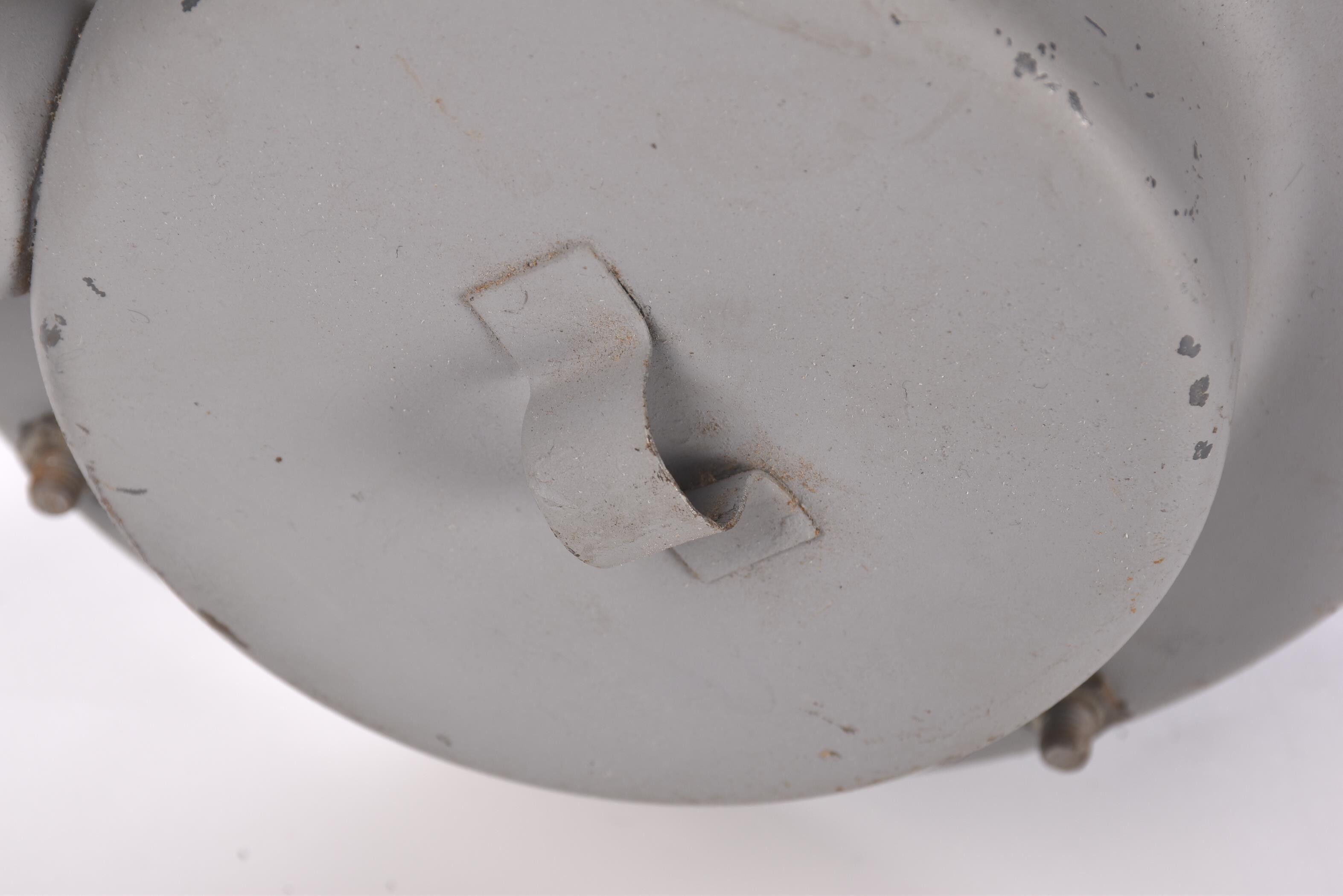 Lampe cage industrielle vintage