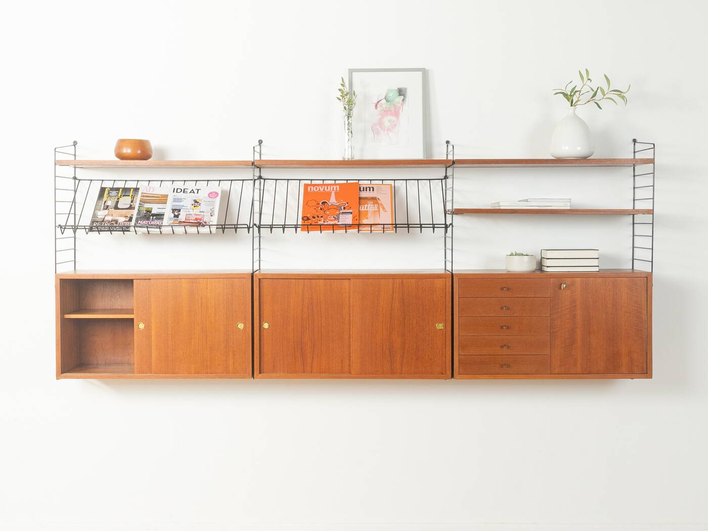 1950s Wall Shelf, Nils Strinning