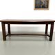 Farm table circa 1900 in solid oak and pine.