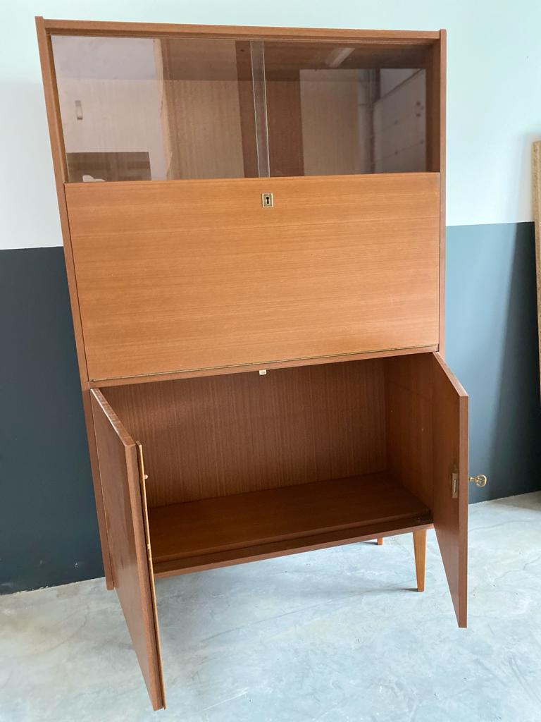 Vintage wooden secretary