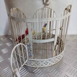 Pair of vintage bird cages