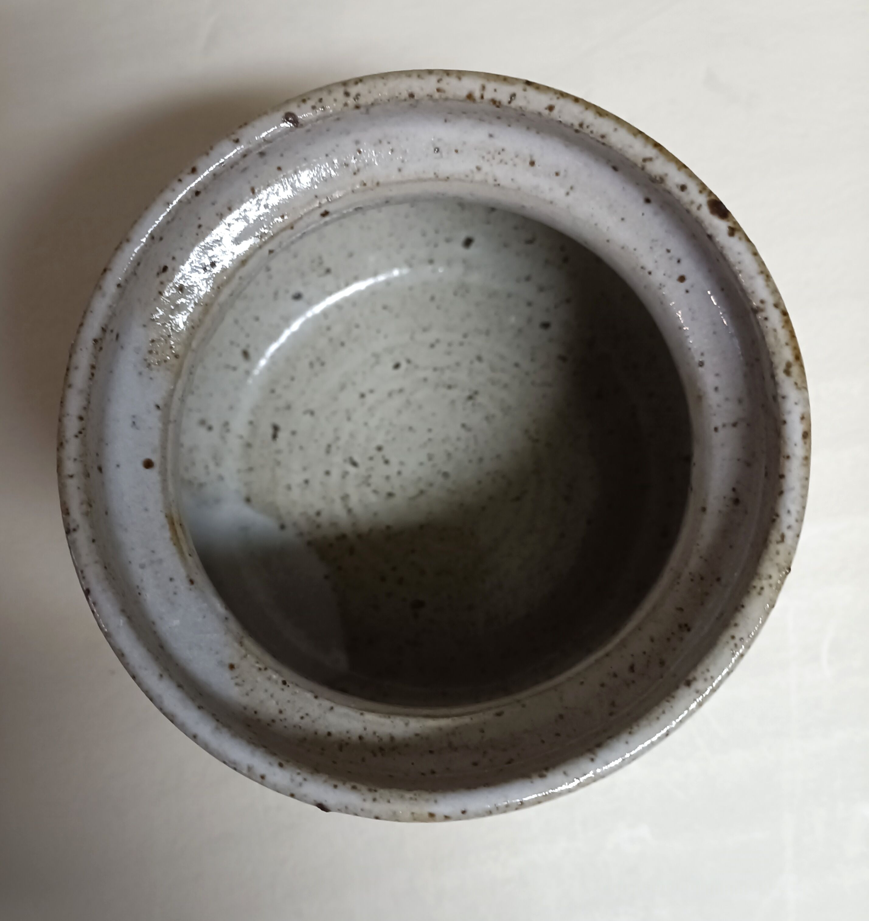 Glazed stoneware sugar