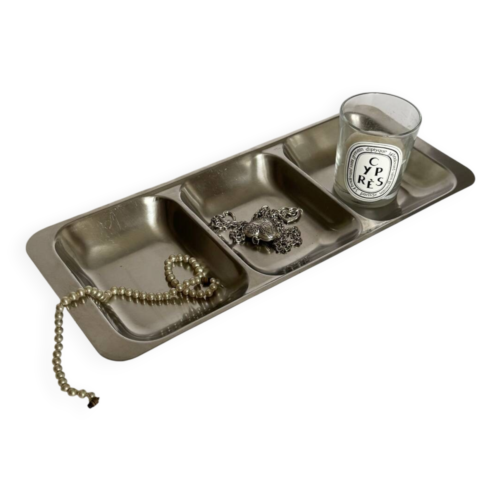 Vintage Stainless Steel WMF Cromargen Serving Platter