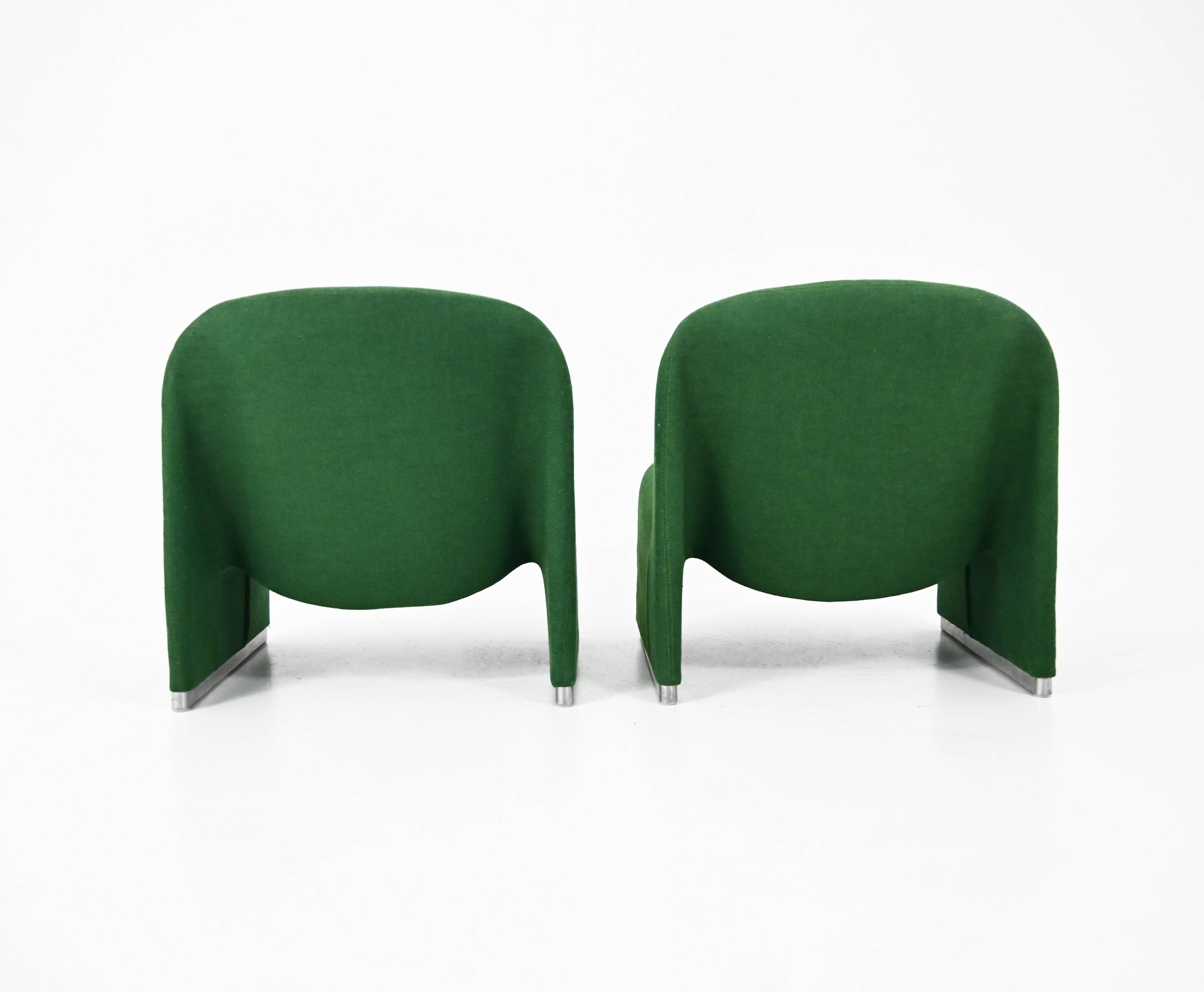 Set de 2 Fauteuils Alky par Giancarlo Piretti pour Anonima Castelli,1970s