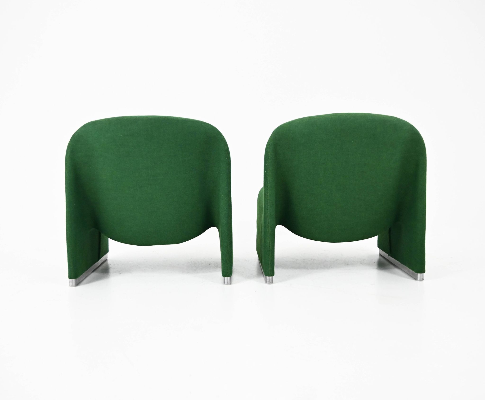 Set of 2 Alky Armchairs by Giancarlo Piretti for Anonima Castelli, 1970s